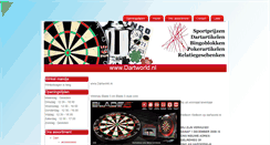 Desktop Screenshot of dartworld.nl